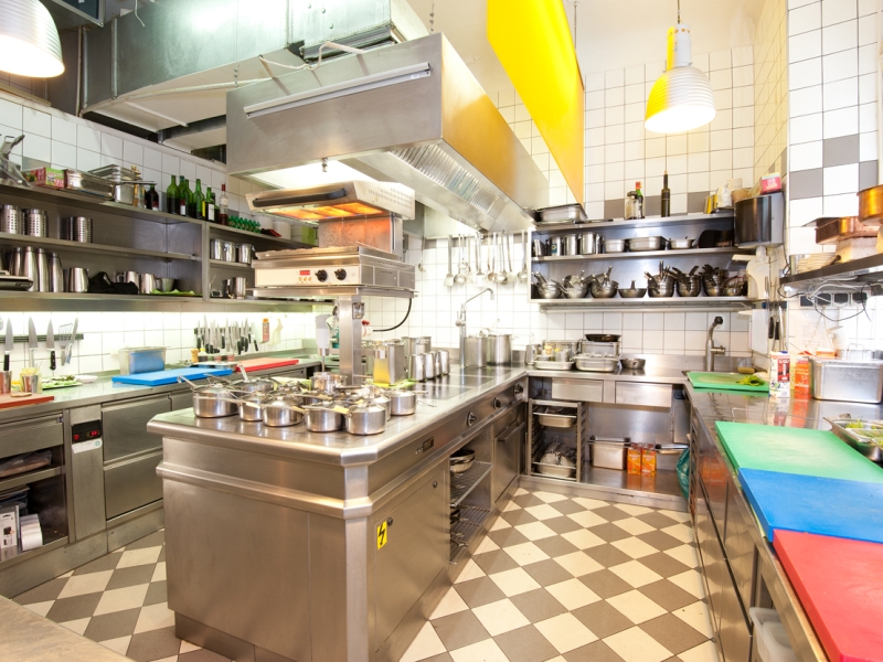 Großküche in Gastro